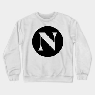 N (Letter Initial Monogram) Crewneck Sweatshirt